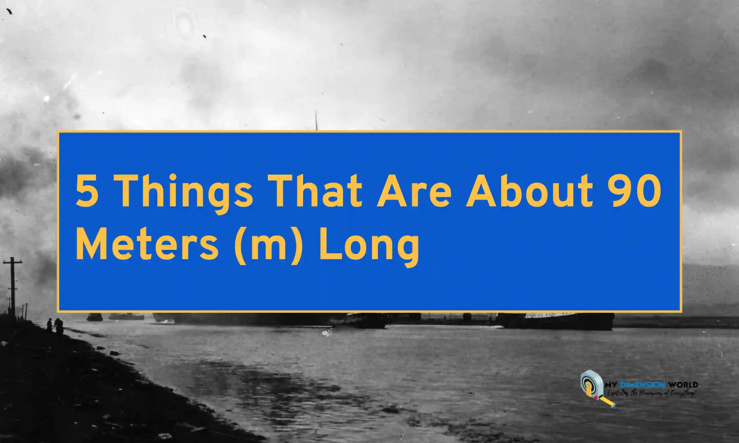 5 Things That Are About 90 Meters (m) Long