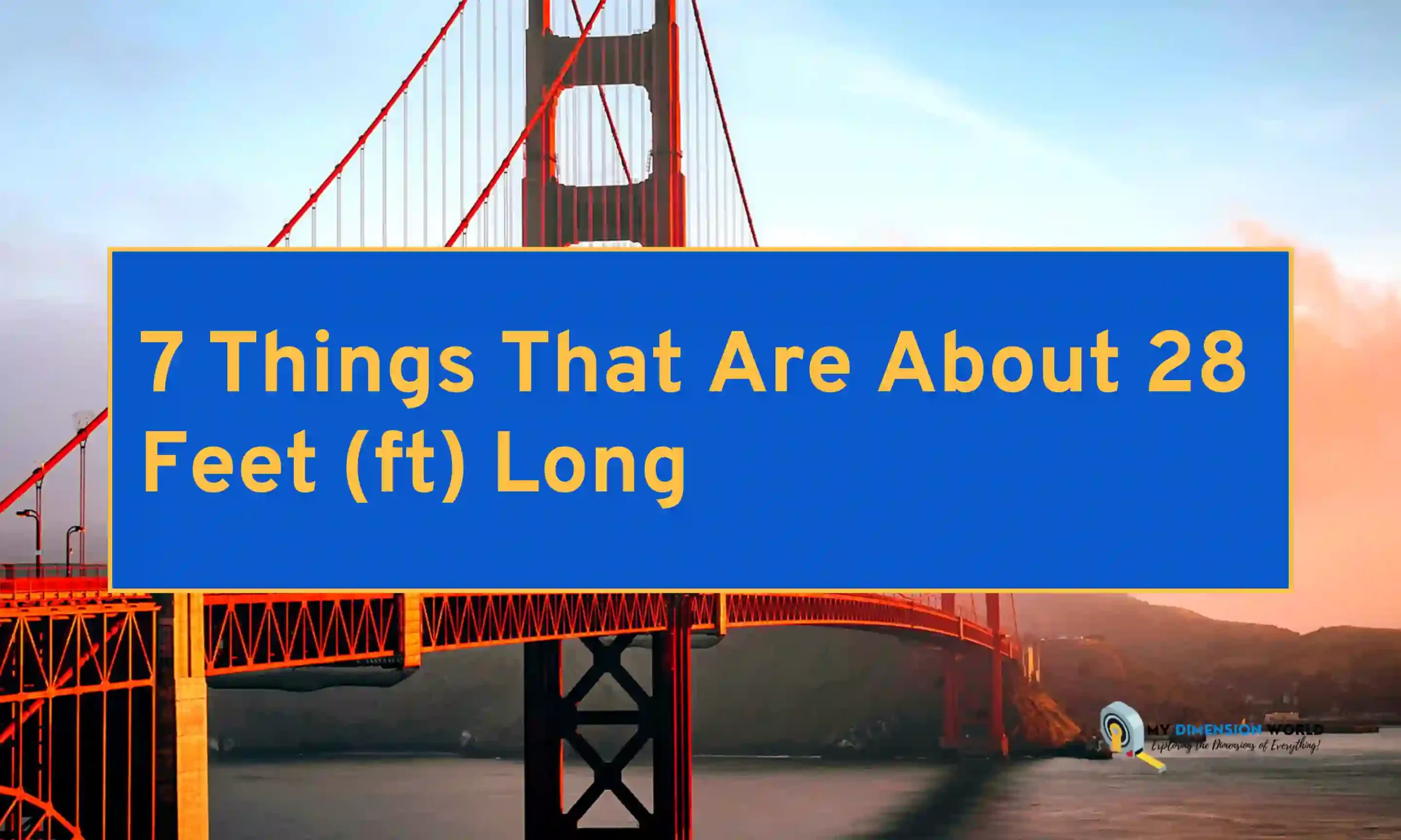 7 Things That Are About 28 Feet (ft) Long