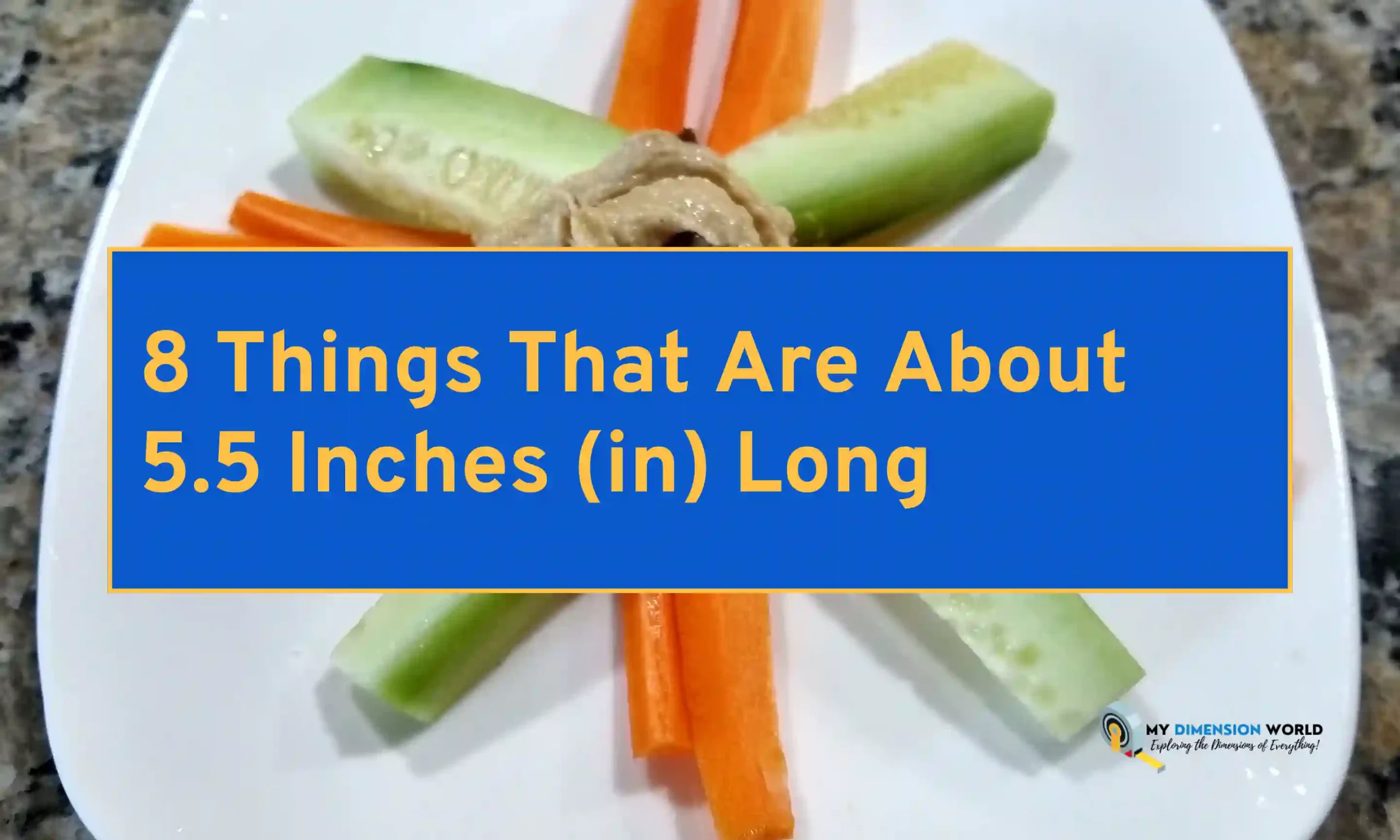 8 Things That Are About 5.5 Inches (in) Long