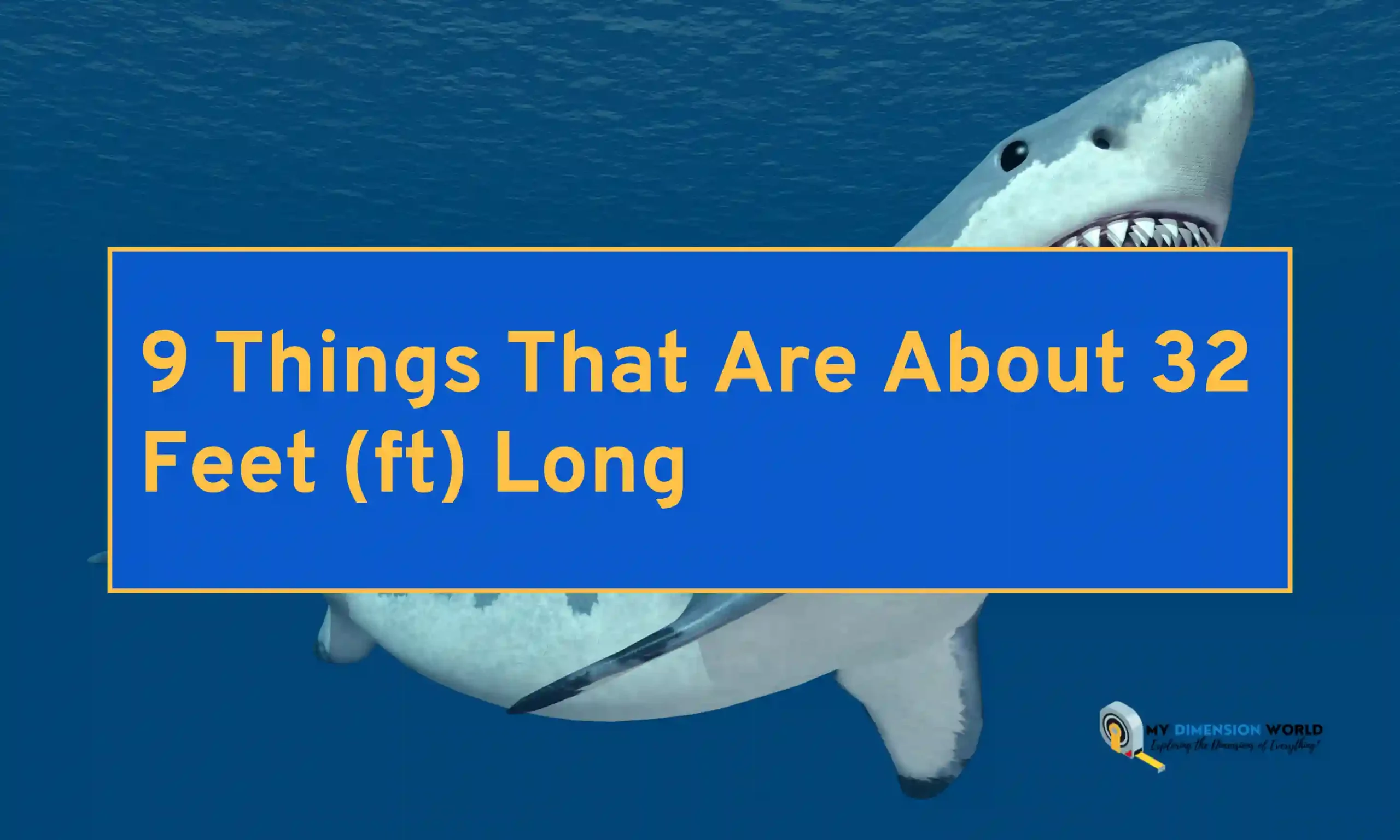 9 Things That Are About 32 Feet (ft) Long