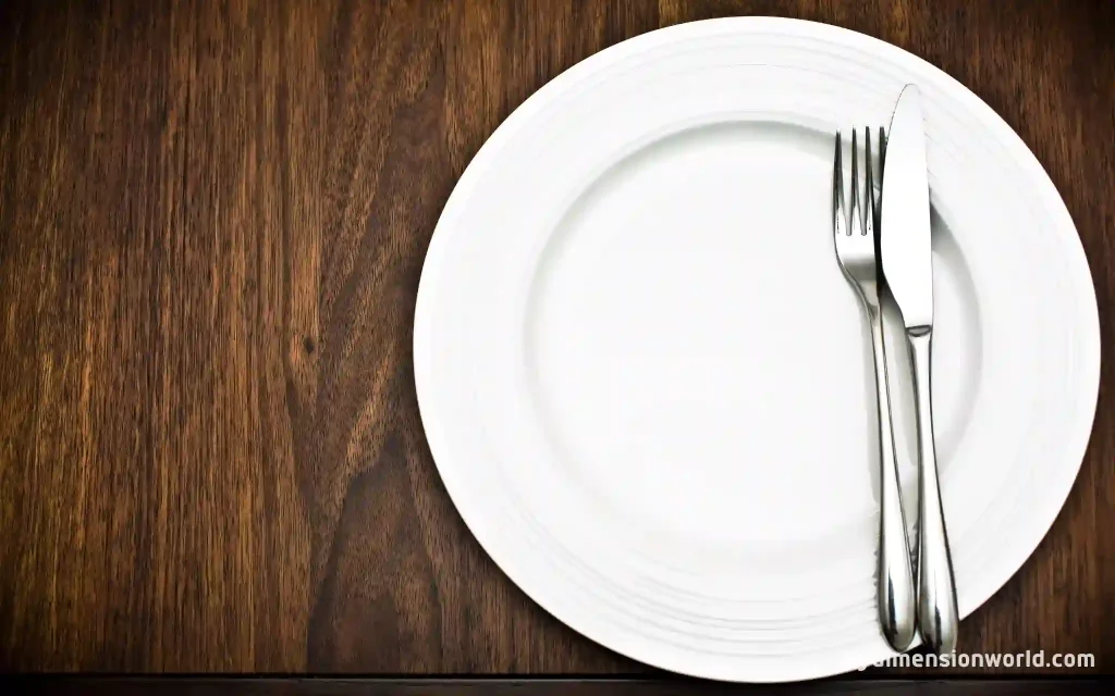 A Standard Dinner Plate