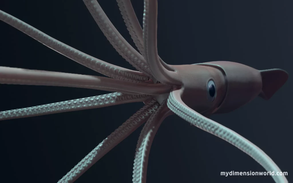 Giant Squid: Tentacles That Reach Over 13 Meters Long