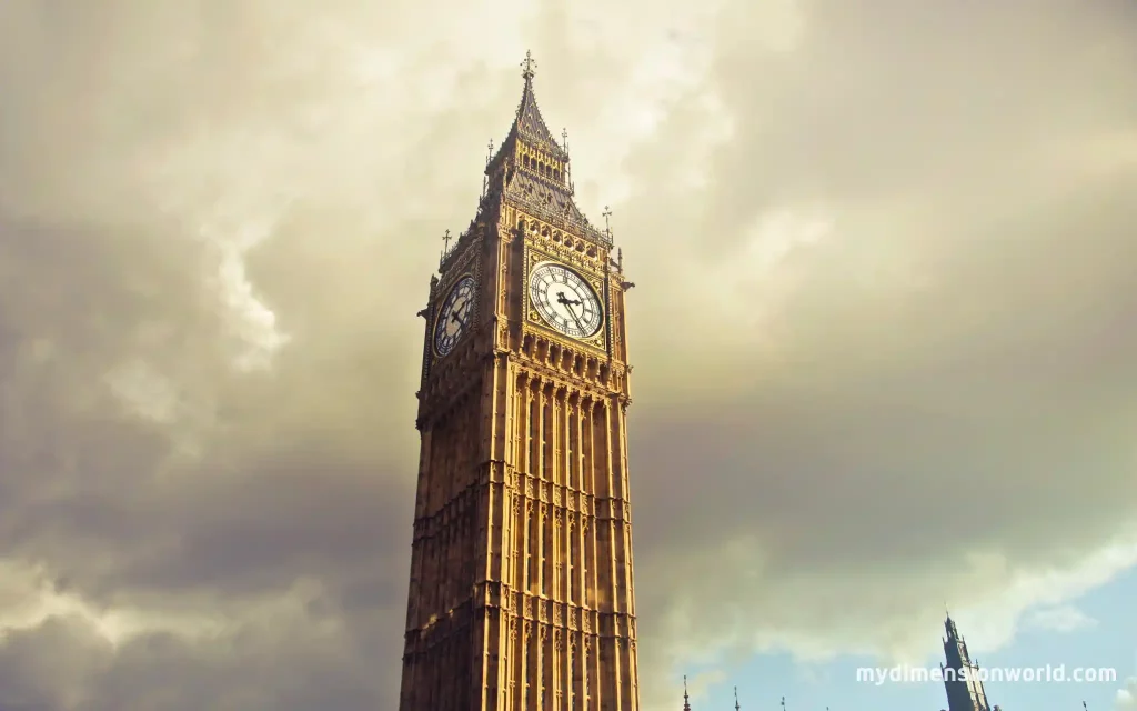 The Height of Big Ben's Clock Tower in London, England is Approximately 98 Feet Tall