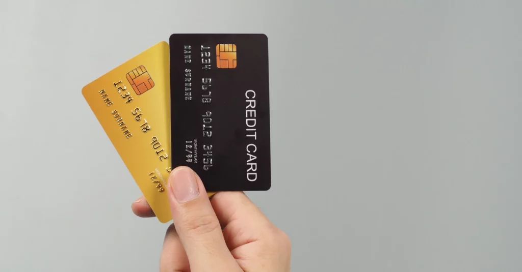 Showing 2 Credit Card